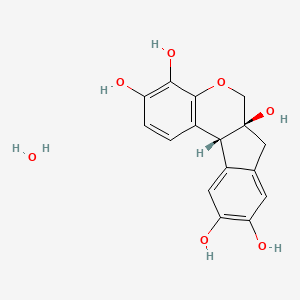 molecular formula C16H16O7 B7943513 302.29 (Anhydrous) 