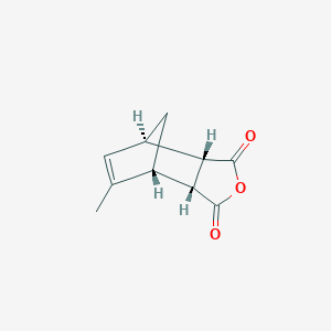 molecular formula C10H10O3 B7943521 rel-(3aR,4R,7R,7aS)-5-Methyl-3a,4,7,7a-tetrahydro-4,7-methanoisobenzofuran-1,3-dione 