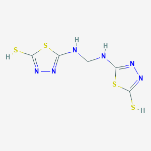 molecular formula C5H6N6S4 B7943542 CID 127618 