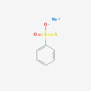 molecular formula C6H5NaO2S2 B7943549 CID 74676 