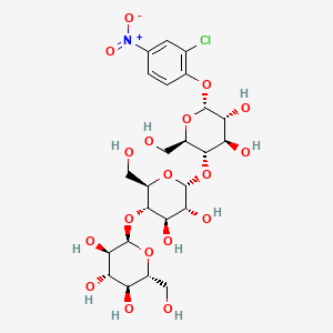 molecular formula C24H34ClNO18 B7943584 2-氯-4-硝基苯基-α-D-麦芽三糖苷 