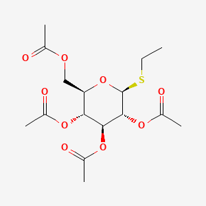 molecular formula C16H24O9S B7943597 Ethyl 2,3,4,6-tetra-o-acetyl-1-thio-beta-d-glucopyranoside 