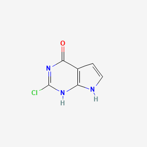 molecular formula C6H4ClN3O B7943617 CID 60144565 