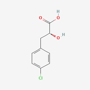 molecular formula C9H9ClO3 B7943697 (R)-3-(4-Chlorophenyl)-2-hydroxypropionic acid 