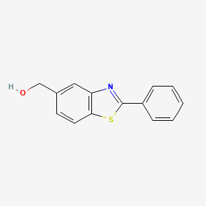 (2-Phenyl-1,3-benzothiazol-5-yl)methanol