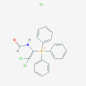 (2,2-Dichloro-1-formamidoethenyl)-triphenylphosphanium;chloride