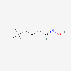 molecular formula C9H19NO B7944044 3,5,5-Trimethylhexanal oxime 