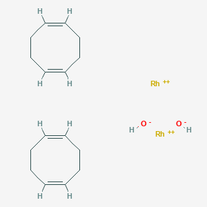 molecular formula C16H26O2Rh2+2 B7944117 CID 131674353 