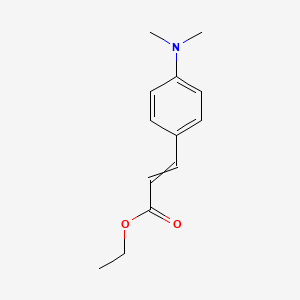 molecular formula C13H17NO2 B7944165 2-Propenoic acid, 3-[4-(dimethylamino)phenyl]-, ethyl ester, (2Z)- CAS No. 528521-91-7