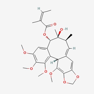 molecular formula C28H34O9 B7944333 五味子素B 