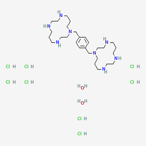 molecular formula C28H66Cl8N8O2 B7944339 盐酸普乐沙福 