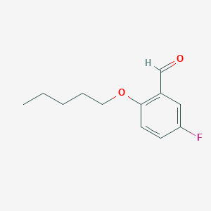 5-Fluoro-2-(pentyloxy)benzaldehyde