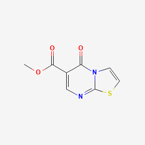 molecular formula C8H6N2O3S B7944419 Methyl 5-oxo-5H-thiazolo[3,2-a]pyrimidine-6-carboxylate 