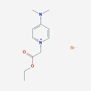 molecular formula C11H17BrN2O2 B7944533 N-carbethoxymethyl-4-dimethylaminopyridinium bromide 
