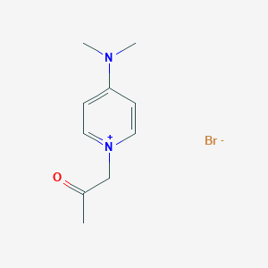 molecular formula C10H15BrN2O B7944541 4-(Dimethylamino)-1-(2-oxopropyl)pyridinium bromide 