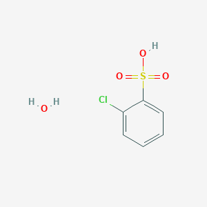 molecular formula C6H7ClO4S B7944631 2-Chlorobenzenesulfonic acid;hydrate 