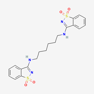 molecular formula C20H22N4O4S2 B7944695 CID 71296526 