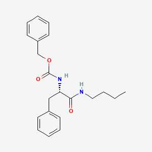 molecular formula C21H26N2O3 B7944799 N-Butyl L-Z-Phenylalaninamide 
