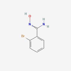 molecular formula C7H7BrN2O B7944817 2-Bromo-N-hydroxy-benzamidine 
