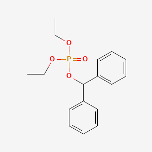 molecular formula C17H21O4P B7944858 Benzhydryl diethyl phosphate 