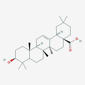 molecular formula C30H48O3 B7944871 (4aS,6aR,6aS,6bR,10S,12aR,14bR)-10-hydroxy-2,2,6a,6b,9,9,12a-heptamethyl-1,3,4,5,6,6a,7,8,8a,10,11,12,13,14b-tetradecahydropicene-4a-carboxylic acid 