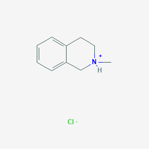 molecular formula C10H14ClN B7944973 盐酸N-甲基-1,2,3,4-四氢异喹啉 
