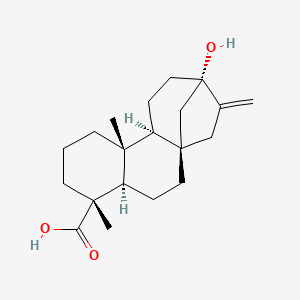 (4R)-13-Hydroxykaur-16-en-18-oic acid