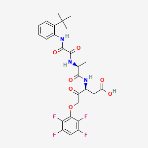 molecular formula C26H27F4N3O7 B7945054 艾美卡森 CAS No. 624747-15-5