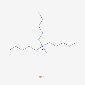 molecular formula C16H36BrN B7945067 N-Methyl-N,N-dipentylpentan-1-aminium bromide 