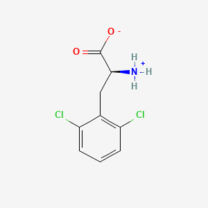molecular formula C9H9Cl2NO2 B7945098 (2S)-2-azaniumyl-3-(2,6-dichlorophenyl)propanoate 
