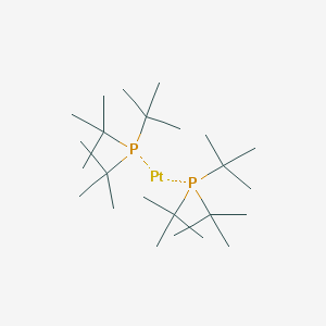 molecular formula C24H54P2Pt B7945116 platinum;tritert-butylphosphane 