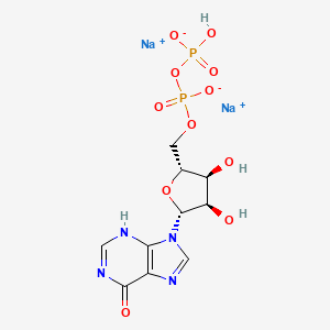 molecular formula C10H12N4Na2O11P2 B7945139 CID 53486214 