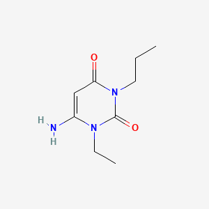 6-Amino-1-ethyl-3-propyluracil