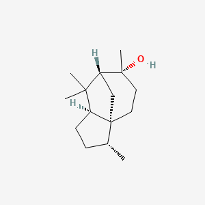 molecular formula C15H26O B7945158 (3R,3aS,6R,7R,8aS)-3,6,8,8-tetramethyloctahydro-1H-3a,7-methanoazulen-6-ol 