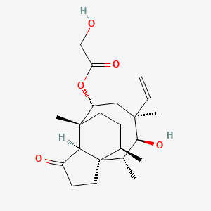 molecular formula C22H34O5 B7945230 Pleuromulin, Antibiotic for Culture Media Use Only 