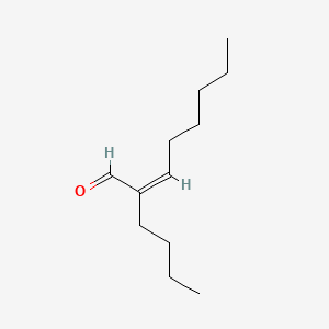 molecular formula C12H22O B7945290 2-Butyl-2-octenal CAS No. 64935-38-2
