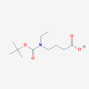 4-((tert-Butoxycarbonyl)(ethyl)amino)butanoic acid