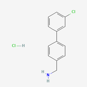 (3'-Chloro-[1,1'-biphenyl]-4-yl)methanamine hydrochloride