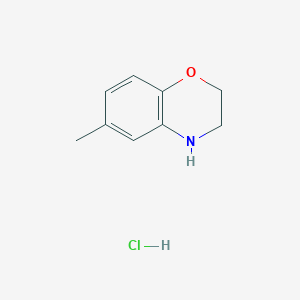 6-Methyl-3,4-dihydro-2H-benzo[b][1,4]oxazine hydrochloride