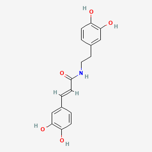 (E)-N-(3,4-dihydroxyphenethyl)-3-(3,4-dihydroxyphenyl)acrylamide