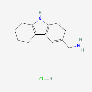 6,7,8,9-tetrahydro-5H-carbazol-3-ylmethanamine;hydrochloride