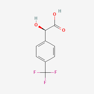 (2R)-2-hydroxy-2-[4-(trifluoromethyl)phenyl]acetic acid