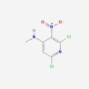 2,6-Dichloro-N-methyl-3-nitropyridin-4-amine