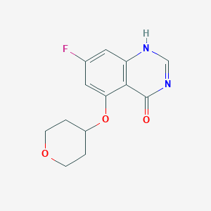 molecular formula C13H13FN2O3 B7946365 CID 22140715 