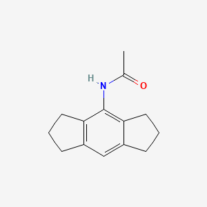 molecular formula C14H17NO B7946387 N-(1,2,3,5,6,7-六氢-S-茚满-4-基)乙酰胺 