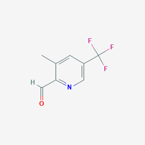 B7946453 3-Methyl-5-(trifluoromethyl)picolinaldehyde CAS No. 780800-84-2