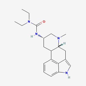 molecular formula C20H28N4O B7946513 1,1-Diethyl-3-((6aR,9S)-7-methyl-4,6,6a,7,8,9,10,10a-octahydroindolo[4,3-fg]quinolin-9-yl)urea 