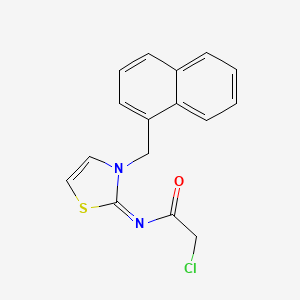 molecular formula C16H13ClN2OS B7946555 CID 6235446 