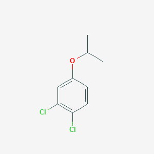 molecular formula C9H10Cl2O B7946573 1,2-Dichloro-4-(propan-2-yloxy)benzene 