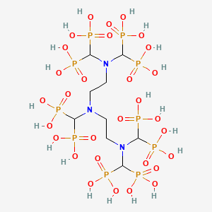 [[Bis[2-[bis(diphosphonomethyl)amino]ethyl]amino]-phosphonomethyl]phosphonic acid
